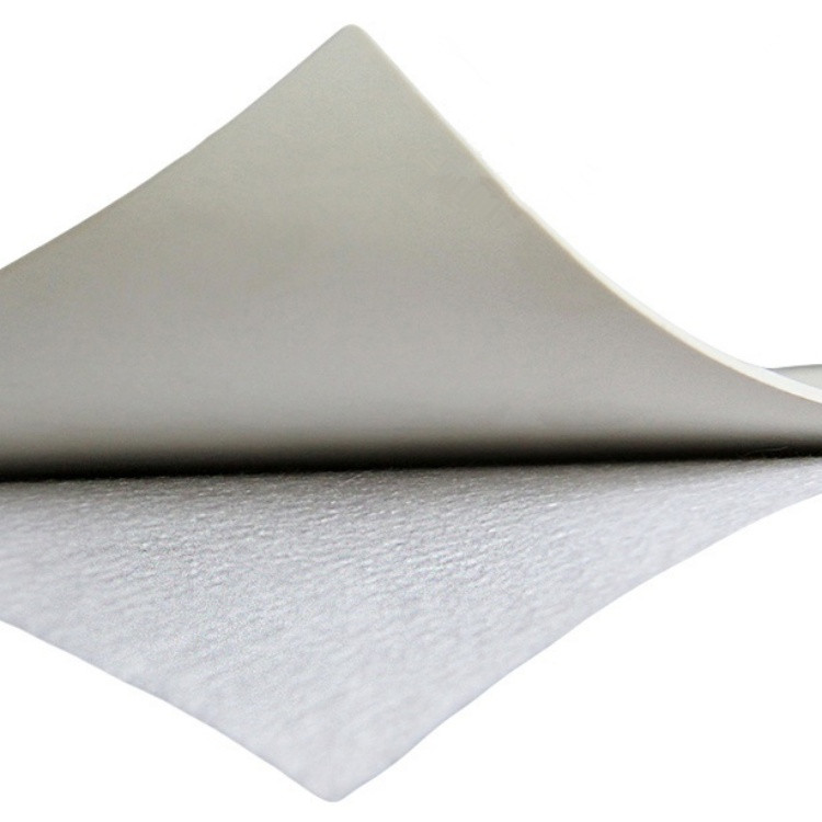 Backed TPO waterproofing membrane for commercial roofing applications